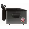 Fritel Turbo SF 4551M Fritteuse 3200 W 4,5 L Edelstahl Schwarz
