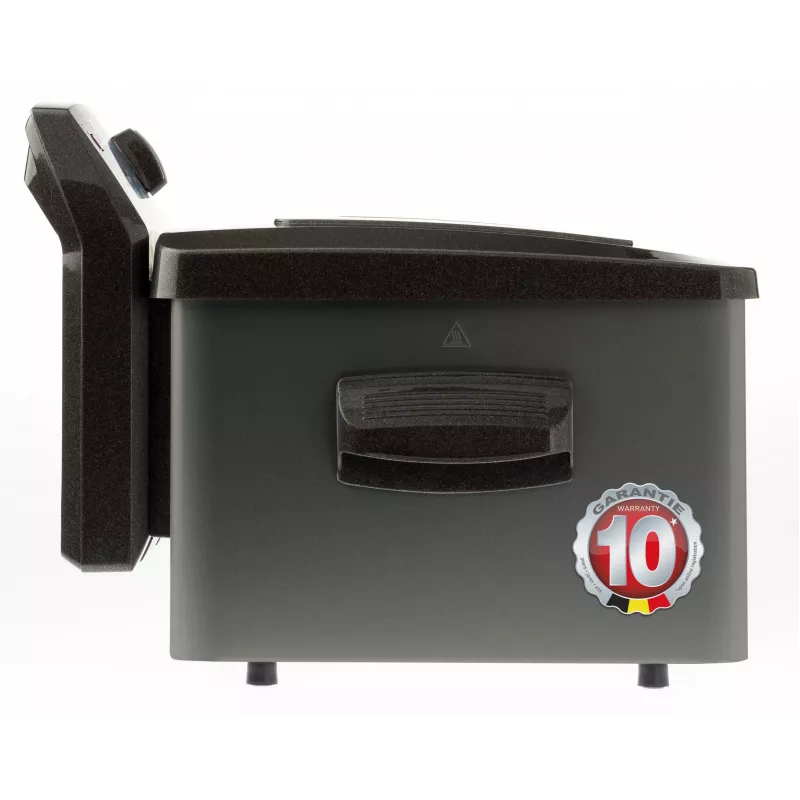 Fritel Turbo SF 4551M Fritteuse 3200 W 4,5 L Edelstahl Schwarz