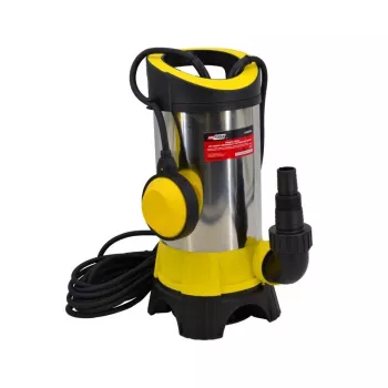 AWTOOLS AW85054 Tauchpumpe für Schmutzwasser 750W 12500L/h 8.5m Edelstahl