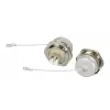 EFB Elektronik IP67DFKLCDM LC-Duplex-Durchführungskupplung, Metallgehäuse, Keramikhülse, M25