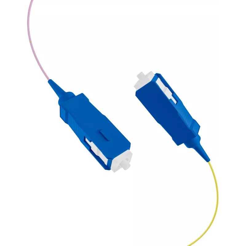 EFB Elektronik Glasfaser-Pigtail SC 9/125 OS2 12-Farben-Set 2m - Singlemode-Kabel/Adapter-Set