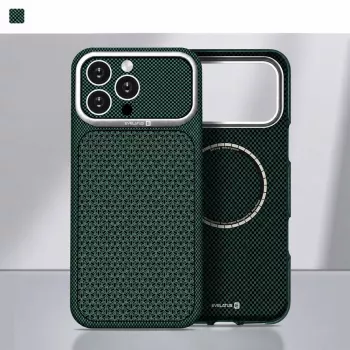 Evelatus Apple iPhone 17 Pro Max Carbon Premium Edition MagSafe Hülle Grün