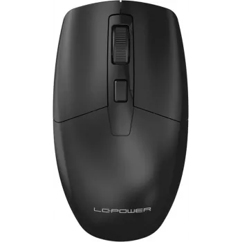LC-Power LC-M722BW Kabellose optische Maus, einstellbare DPI, Schwarz
