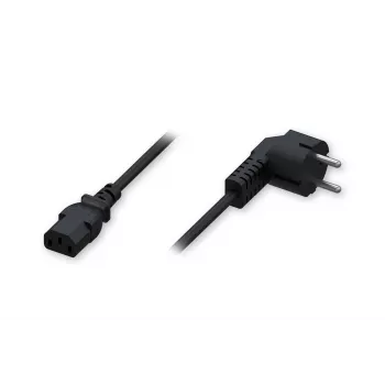 Teltonika PR2EU12M 1,2 m Typ-F EU-Netzkabel (CEE 7/4 auf IEC C13, Schwarz)