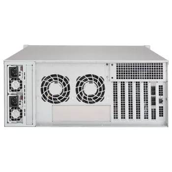 Supermicro SuperChassis 4U CSE-846BE1C-R609JBOD 24-Bay Hot-Swap SAS3/SATA3 JBOD-Speichergehäuse mit redundanten 600W Platinum-Netzteilen