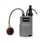STHOR Schmutzwasserpumpe 400W 79781 - Tauchpumpe, 7500 L/h, 5m Förderhöhe, Schwimmerschalter, 10m Kabel