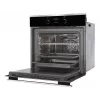 Amica EB6521 FUSION Elektro-Einbauofen 65L Energieklasse A Schwarz/Edelstahl