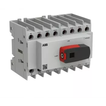 ABB OT63G1-8BS63 8-poliger Lasttrennschalter 63 A 1000 V AC/DC Rahmen G1 mit direktem Griff