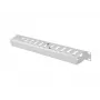 Lanberg 19 inch 1U Kabelmanagement mit Abdeckung Typ A Grau