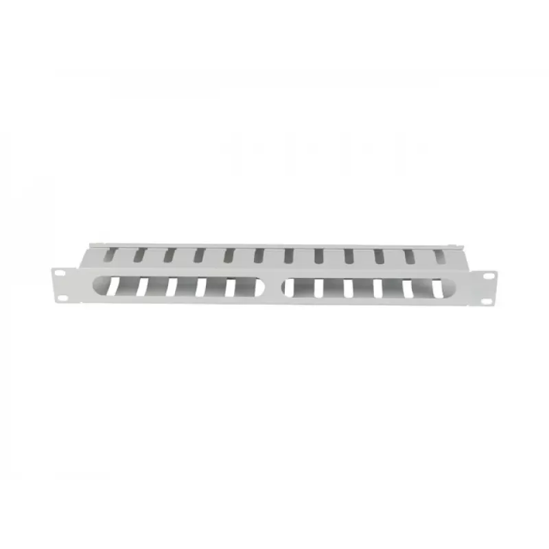 Lanberg 19 inch 1U Kabelmanagement mit Abdeckung Typ A Grau