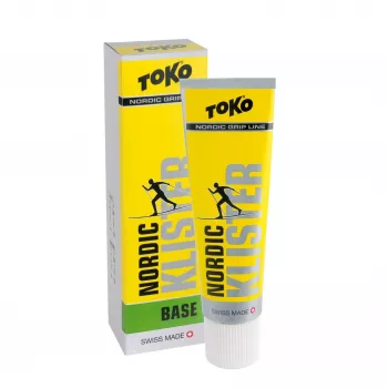 Toko Nordic Base Klister Green - Langlauf-Griffwachs für Eis- und Transformschnee, -10°C bis -2°C, 60g Tube
