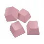 Razer PBT Keycap + Coiled Cable Upgrade Set, Doubleshot-PBT, USB-C-auf-USB-A-Spiralkabel, Quartz Pink (RC21-01491000-R3M1)