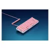Razer PBT Keycap + Coiled Cable Upgrade Set, Doubleshot-PBT, USB-C-auf-USB-A-Spiralkabel, Quartz Pink (RC21-01491000-R3M1)