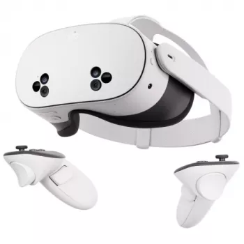 Meta Quest 3S Virtual-Reality-System 128GB Weiß (US)