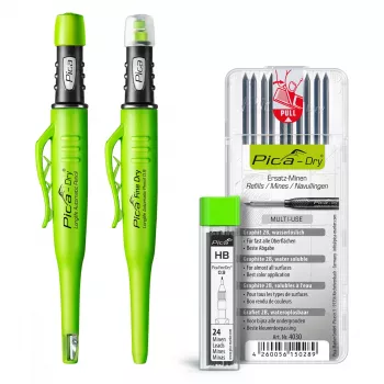 Pica Dry Value-Pack 3097/002 Mechanischer Marker-Set mit Graphitminen