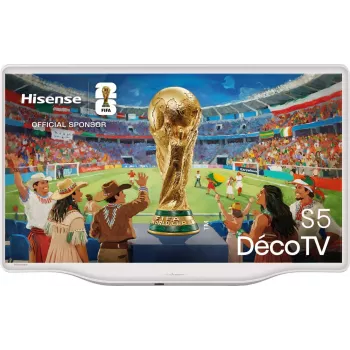 Hisense 43S5DQ 43-Zoll 4K UHD DLED Smart TV mit VIDAA U6, Dolby Vision, HDR10, DTS Virtual:X, Game Mode, Sprachsteuerung, 3 HDMI, 2 USB, Wi-Fi, Bluetooth