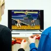 FIZZ CREATIONS Street Fighter II Duel Retro-Arcade-Konsole mit 621 Spielen, HDMI/AV, 2 Controllern
