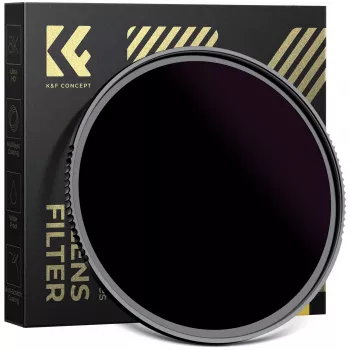KF Concept ND100000 Solarfilter 62mm, 16.6 Blendenstufen, OD 5.0, AGC optisches Glas, Nanobeschichtung, Aluminiumrahmen