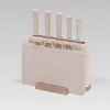 MEO MR-1412-BEIGE MAESTRO Messer- und Schneidebrett-Set