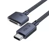 TECH-PROTECT MMC01 Ultraboost Magnetisches MacBook-Kabel USB-C auf MagSafe 3 140W 300cm Mitternachtsblau