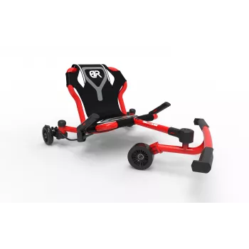EzyRoller Drifter X Beinbetriebenes Drift-Kart für Kinder ab 4-12+, Rot