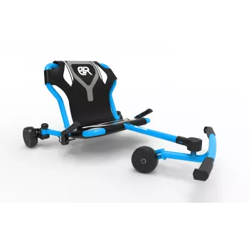 EzyRoller Drifter Pro X Fußbetriebenes Drift-Gokart für Kinder ab 10 Jahren - Blau