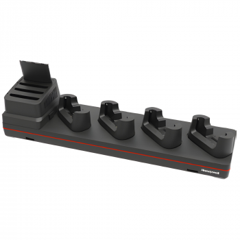 HONEYWELL CT30 XP nicht gebootete 5-Fach-Ladestation Kit inkl. 5-Fach-Ladestation PW SUPP ohne Netzkabel. Laden Sie bis zu 4 Computer und 4 CT30 XP Akkus oder bis zu 5 Computer.