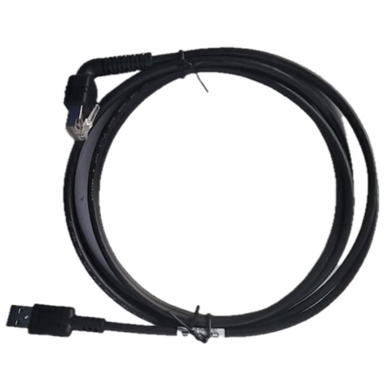 Zebra DS55 USB-Kabel 7 ft mit rechtwinkligem Stecker