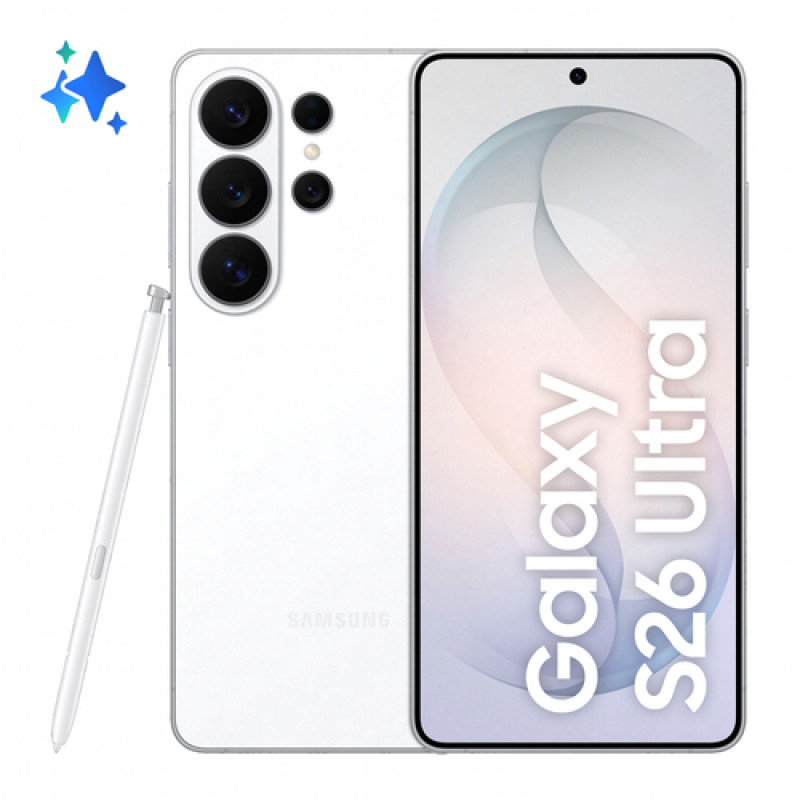 Samsung Galaxy S26 Ultra, 17,5 cm (6,9 Zoll), 12 GB, 256 GB, 200 MP, Android 16.0, Weiß