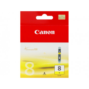 Canon CLI-8Y - 0623B006 - Tinte gelb - für PIXMA iP3500, iP4500, iP5300, MP510, MP520, MP610, MP960, MP970, MX700, MX850, Pro9000