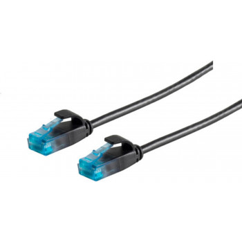 S/CONN maximum connectivity S-Conn 08-22305 U/UTP (UTP) Schwarz 0,3m Cat6 Netzwerkkabel (08-22305) - Kabel - Netzwerk