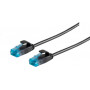 S/CONN maximum connectivity S-Conn 08-22305 U/UTP (UTP) Schwarz 0,3m Cat6 Netzwerkkabel (08-22305) - Kabel - Netzwerk