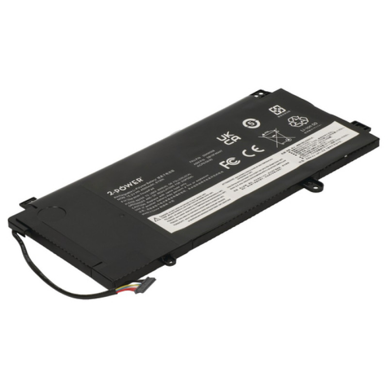 2-power Hauptakku-Pack Lenovo ThinkPad Yoga 15 20DQ 20DR - Batterie - 61 mAh (2P-00HW008)