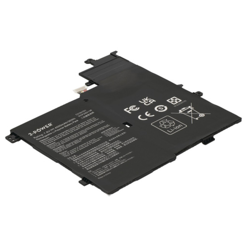2-power Hauptakku-Pack Asus V406UA - Batterie - 4.000 mAh (2P-0B200-02640000)