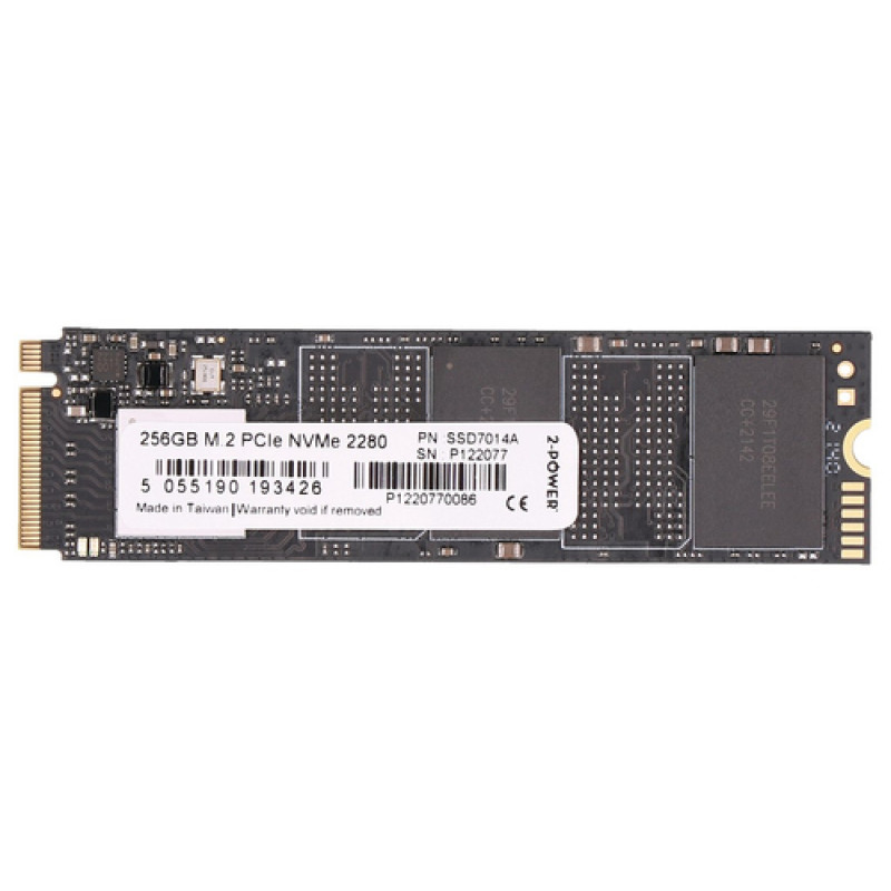 SSD 2-Power 256 GB M.2 2280 PCIe 3.0 x4 NVMe, intern (2P-02HM100)
