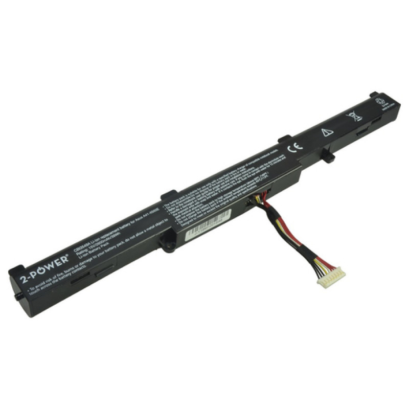2-power Hauptakku-Pack Asus A41-X550E - Batterie - 2.600 mAh (2P-0B110-00220100)