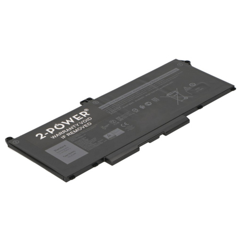 2-power Dell Latitude 5420 Hauptakku-Pack - Akku - 45 mAh (2P-1K2CF)