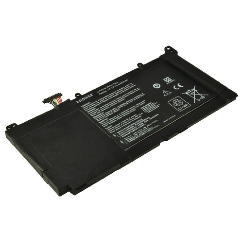 2-power Hauptakku-Pack - Batterie - 4.400 mAh (2P-3ICP7/65/80)