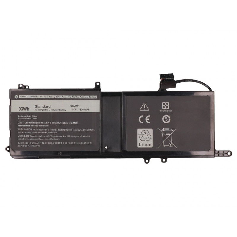 2-power Hauptakku-Pack Dell Alienware 15 R3 R4 17 R4 R5 - Batterie - 93 mAh (2P-546FF)