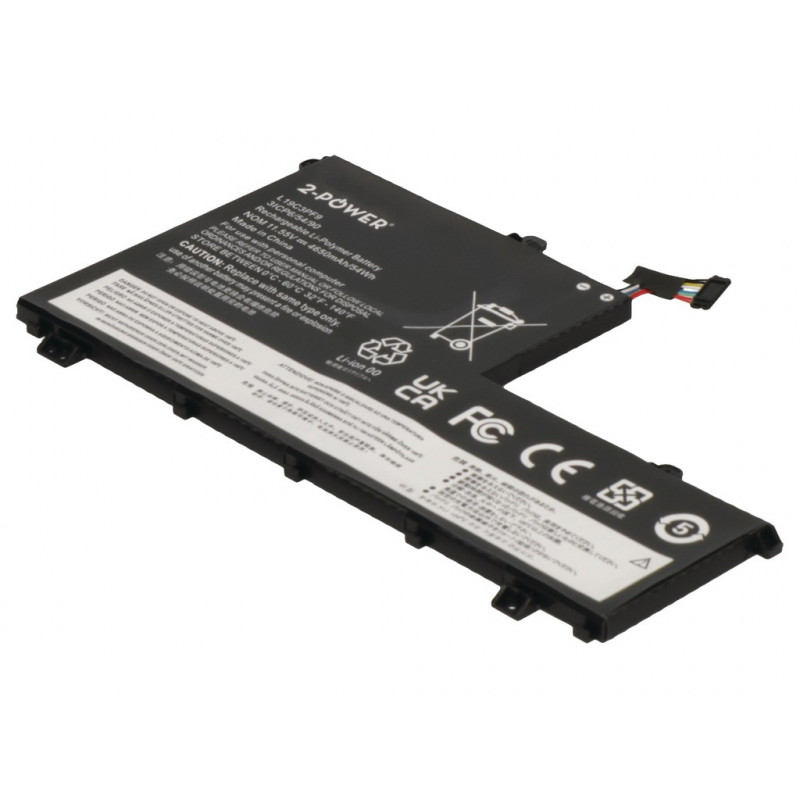 2-power Main Battery Pack Lenovo ThinkPad 15-IIL 20SM - Akku - 53 mAh (2P-5B10V25251)