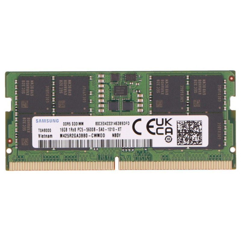 2-Power 16GB DDR5 5600MHz CL40 SoDIMM (2P-5M31K03094)