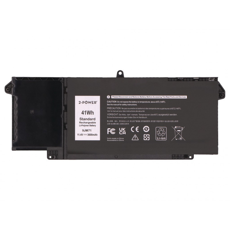 2-power Dell Latitude 5320 Hauptakku-Pack - Akku - 41 mAh (2P-9JM71)