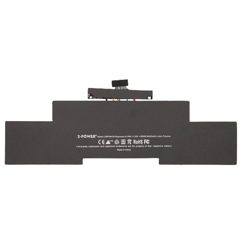 2-power 2P-A1494 - Akku - Apple MacBook Pro 15 A1398 Late 2013 (EMC2674 - EMC2745) - Mid 2014 (EMC 2876 - EMC2861)