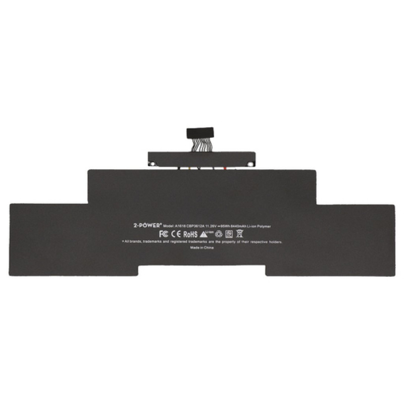 2-power 2P-A1618 - Akku - Apple MacBook Pro 15 A1398 Mid 2015 (EMC2909 - EMC2910)