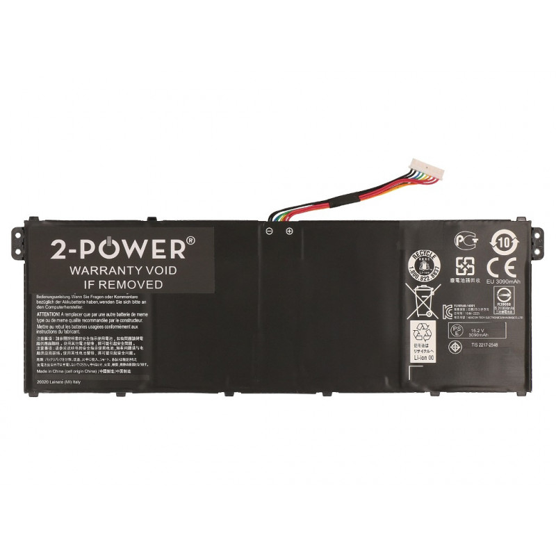 2-power 2P-AC14B7K - Akku - Batterie 48 mAh 15,2 V