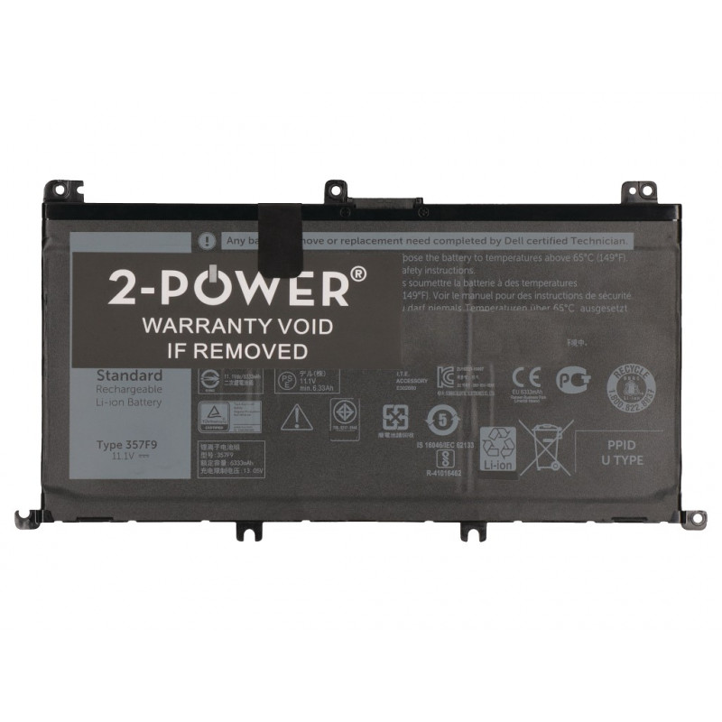 2-power 2P-71JF4 - Akku - Batterie 82 mAh 11,4 V
