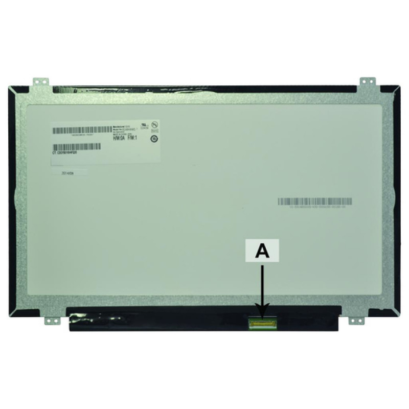 2-power 2P-B140HTN01 - Anzeige - 35,6 cm (14) - Full HD