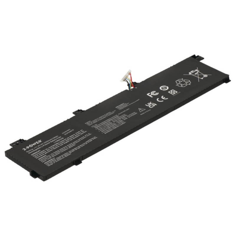 2-power Hauptakku-Pack - Akku - 3.200 mAh (2P-C31N1843)