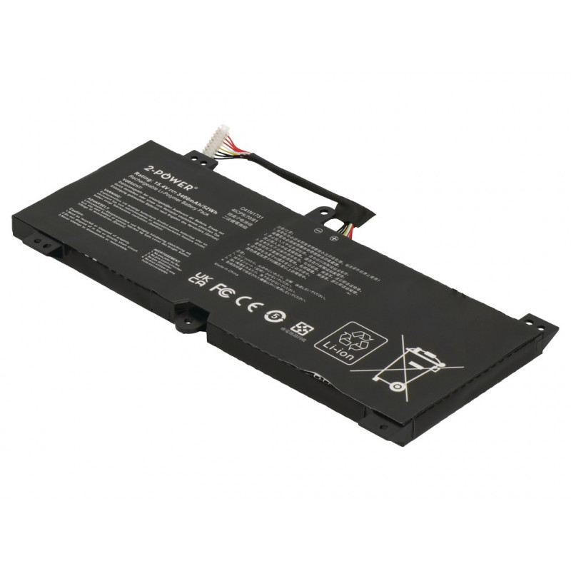 2-power Hauptakku-Pack - Batterie - 52 mAh (2P-C41N1731)