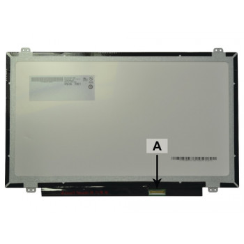 2-power 14,0 Zoll 1366x768 HD Glänzend mit Halterungen (2P-B140XTN02.9)